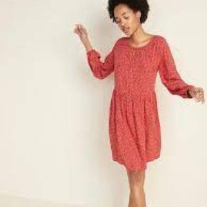 Old Navy Soft-Woven Keyhole Swing Dress